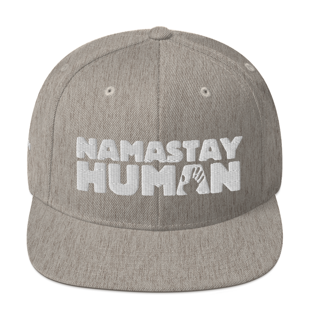 NAMASTAY HUMAN | Snapback Hat