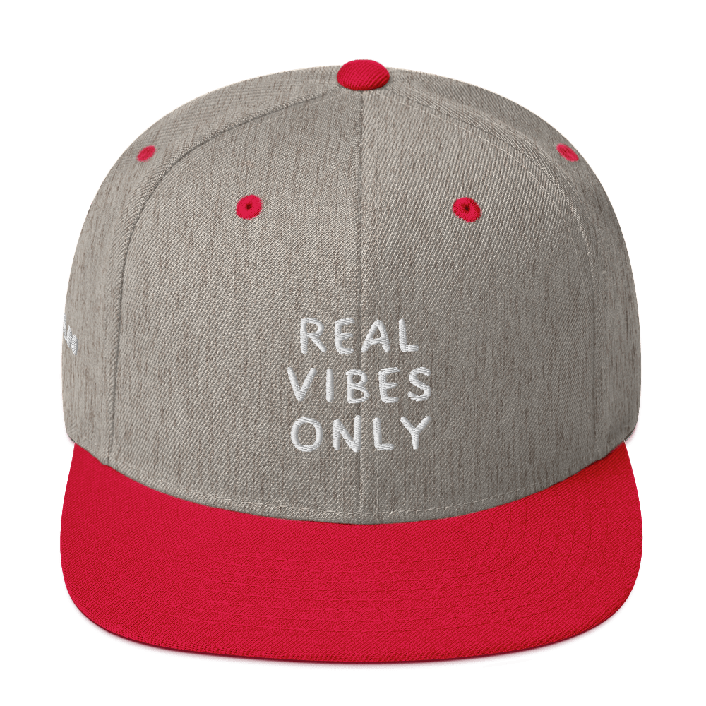 REAL VIBES ONLY | Snapback Hat