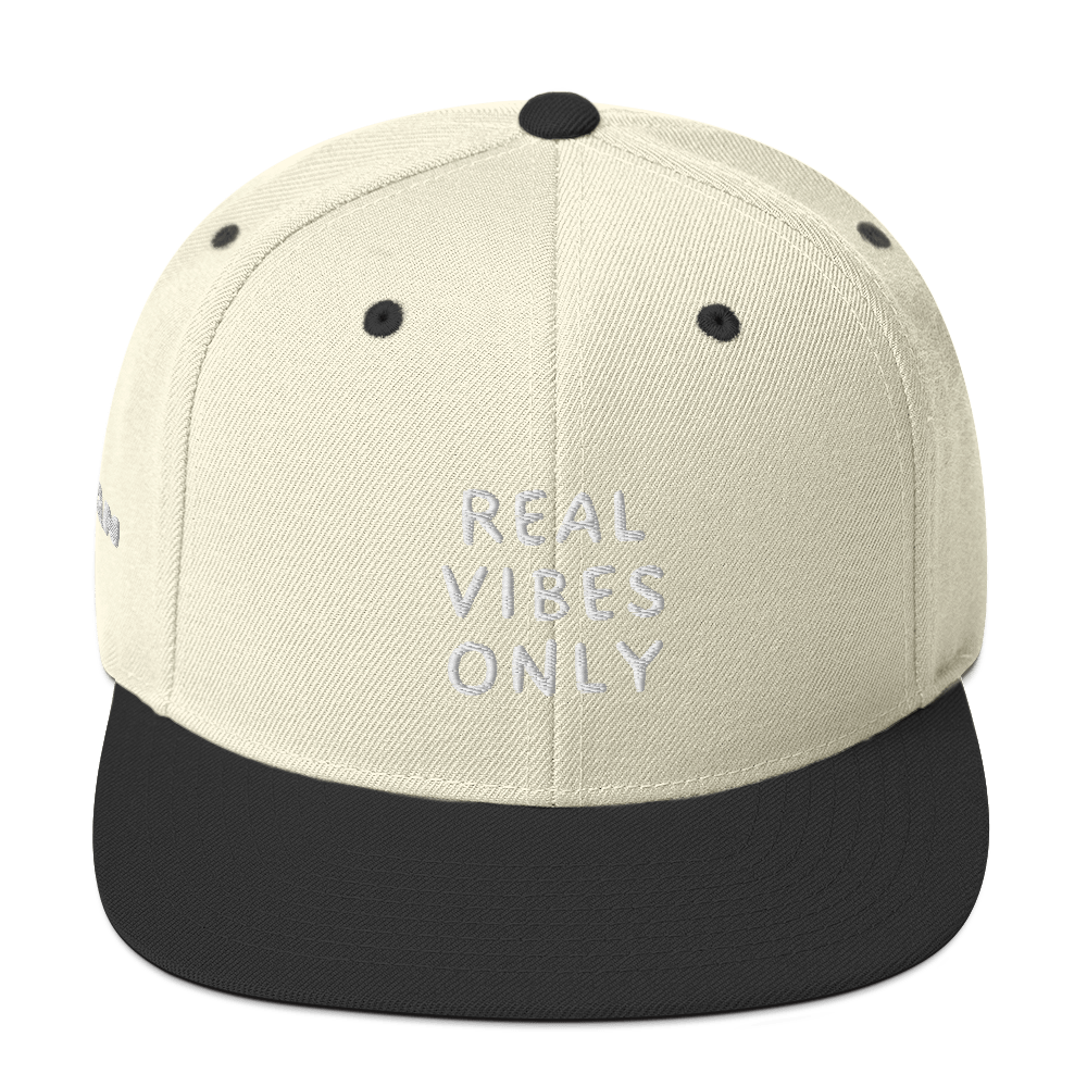 REAL VIBES ONLY | Snapback Hat