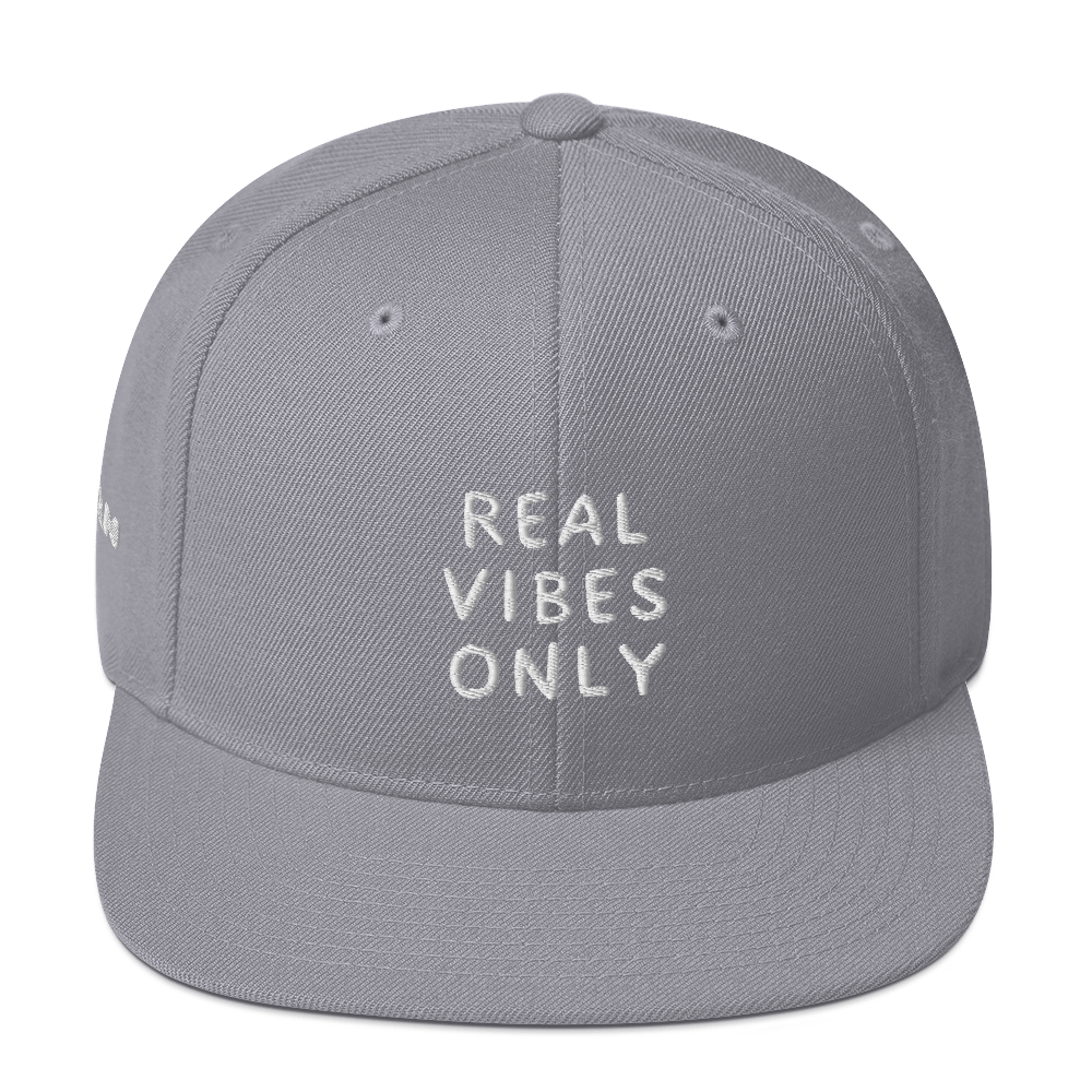 REAL VIBES ONLY | Snapback Hat