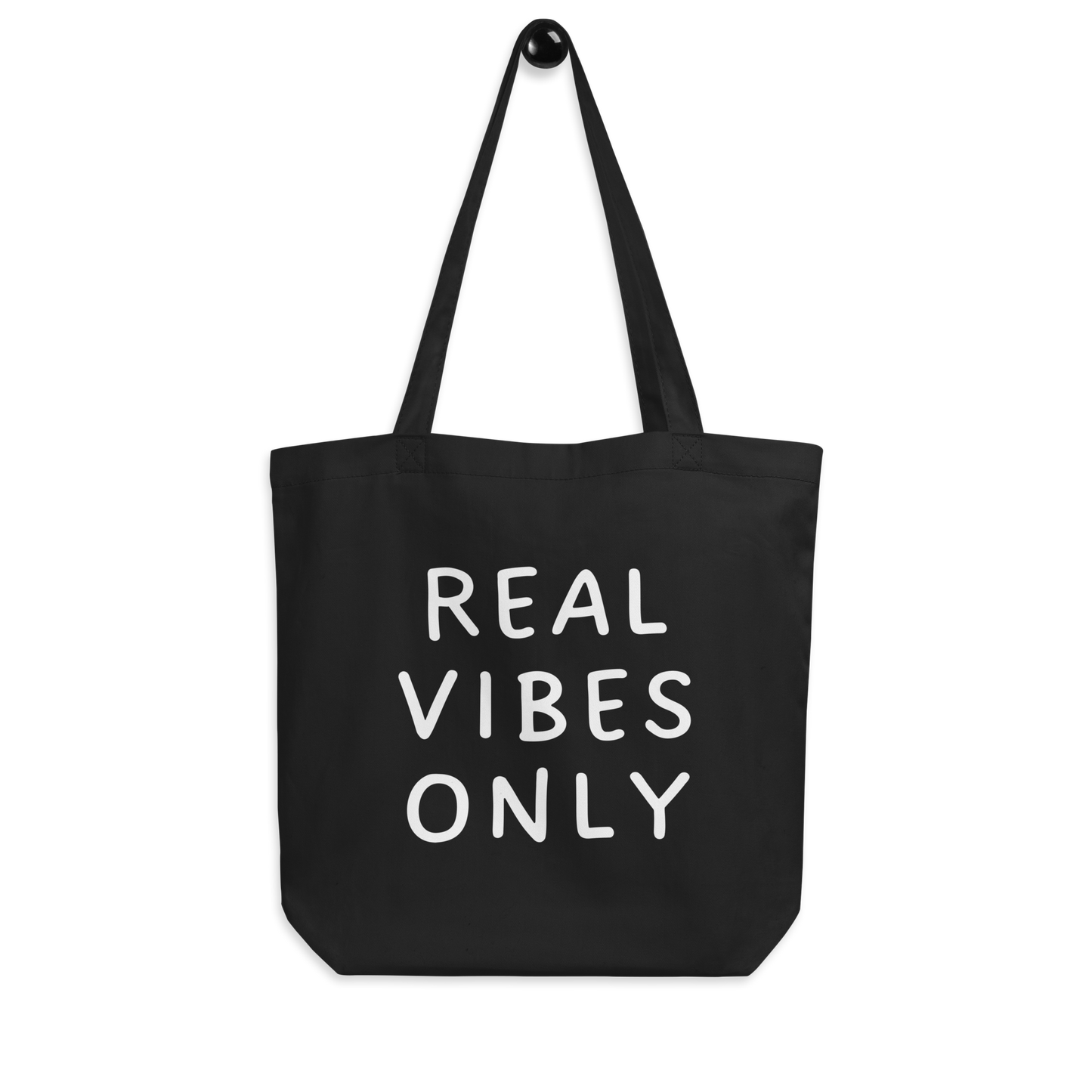 REAL VIBES ONLY | Eco Tote Bag