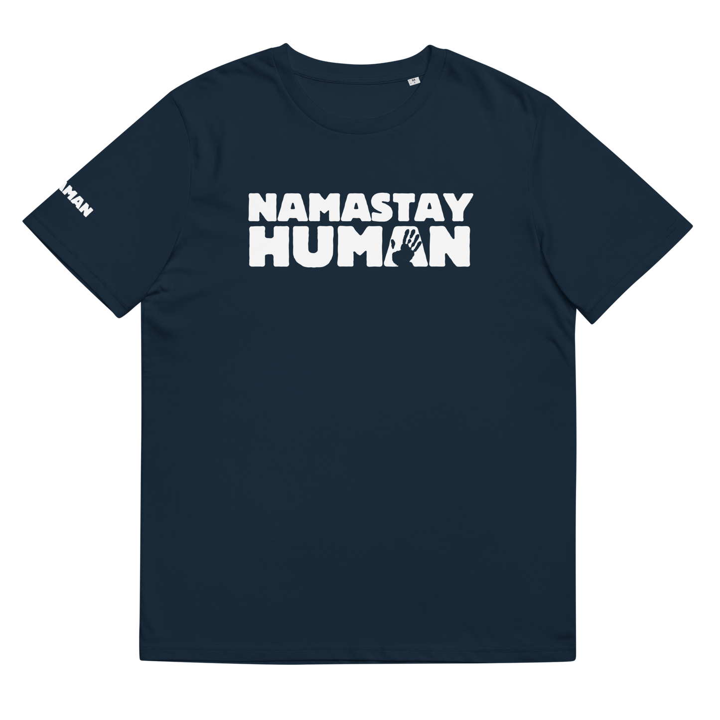 NAMASTAY HUMAN | Unisex Organic Cotton T-Shirt