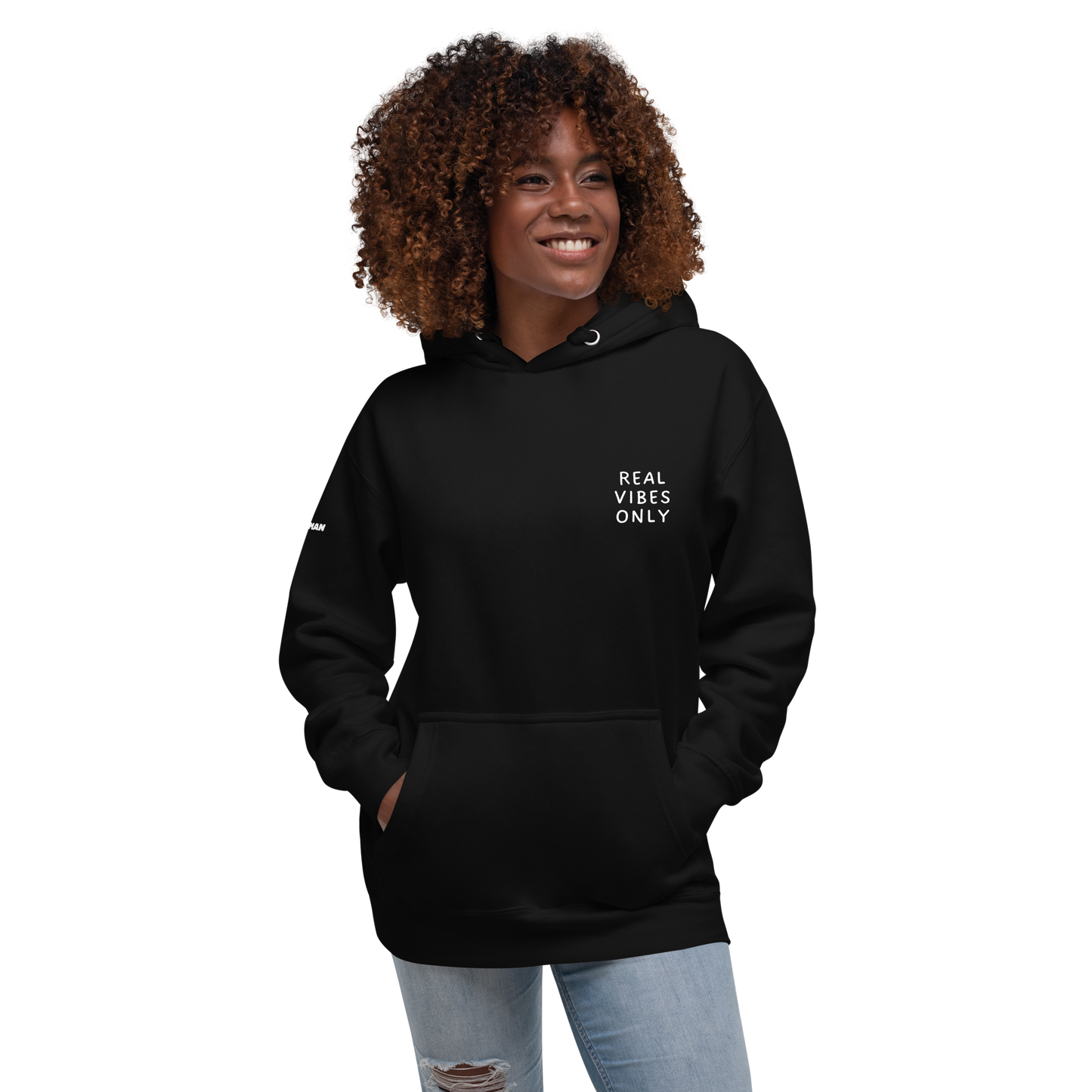 REAL VIBES ONLY | Unisex Premium Hoodie