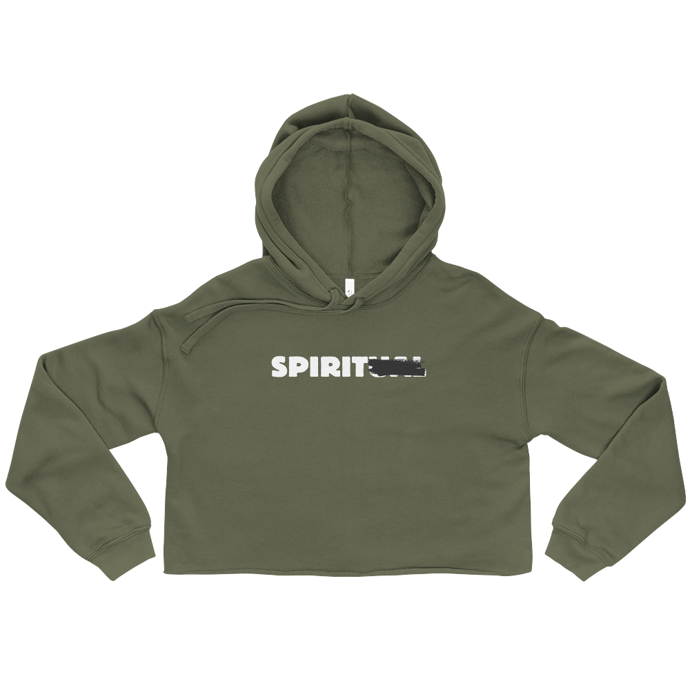 SPIRIT•UAL | Women's Cropped Hoodie