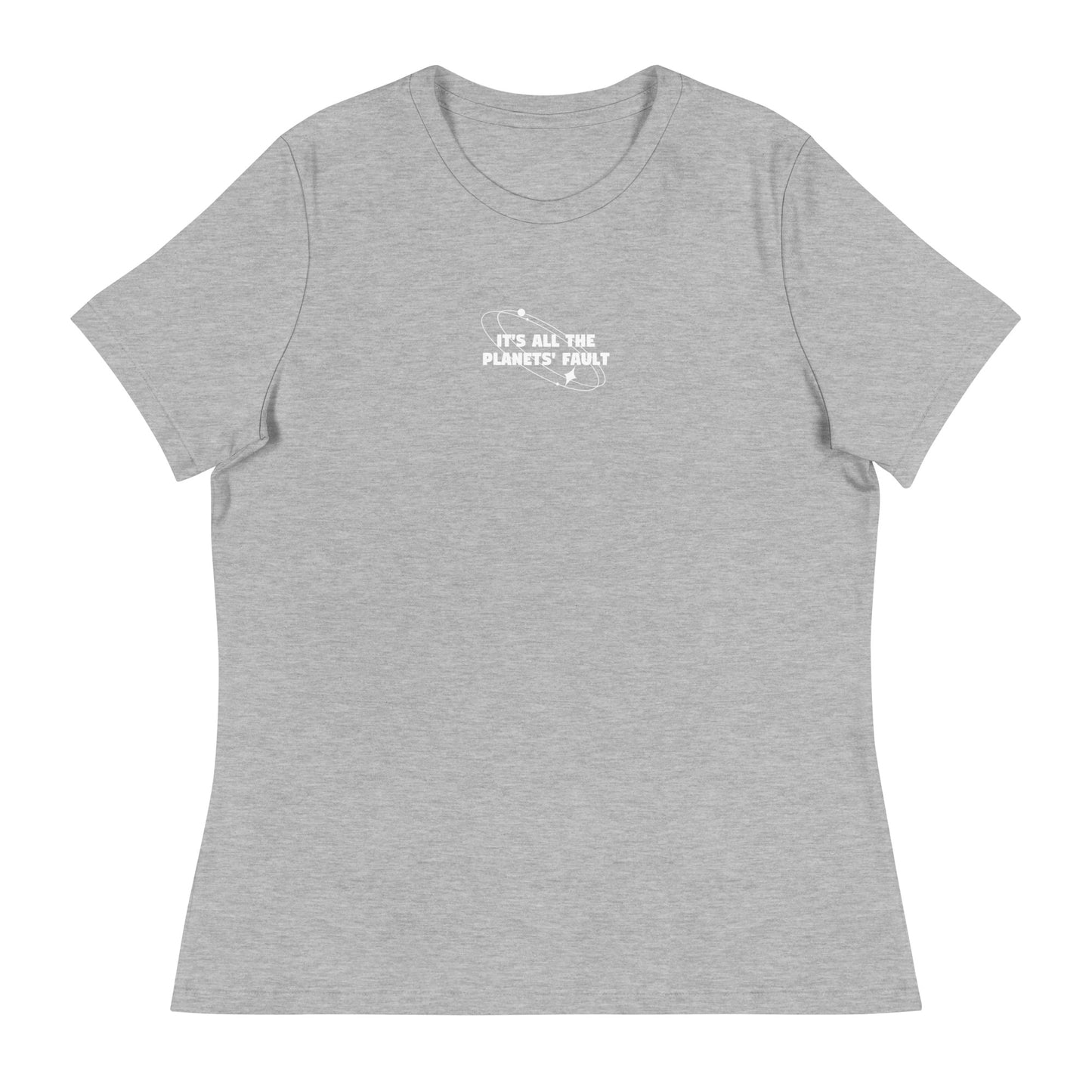 PLANETS' FAULT | Women's Relaxed T-Shirt