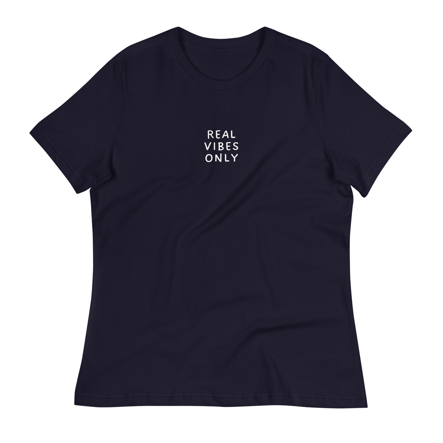 REAL VIBES ONLY | Women's Relaxed T-Shirt