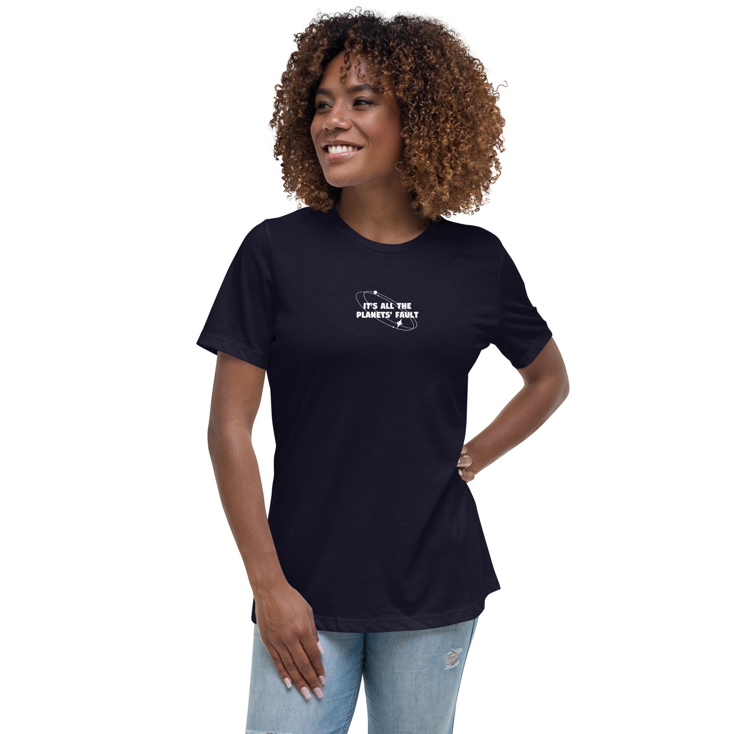 PLANETS' FAULT | Women's Relaxed T-Shirt