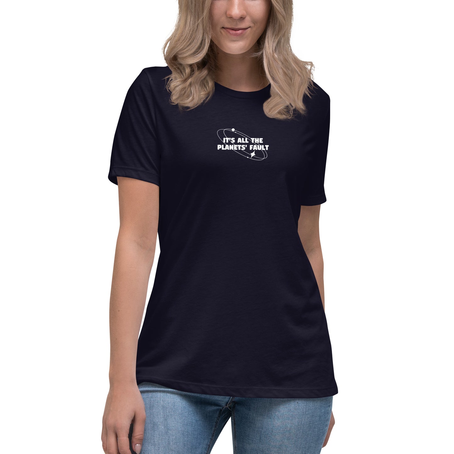 PLANETS' FAULT | Women's Relaxed T-Shirt